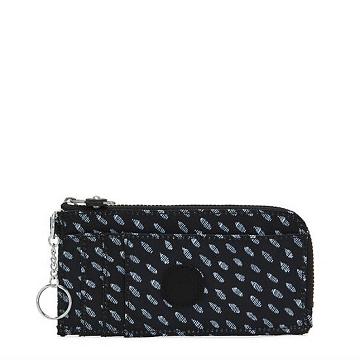 Kipling Dafni Printed Wallet Plånbok Svarta Vita | SE 1040BE